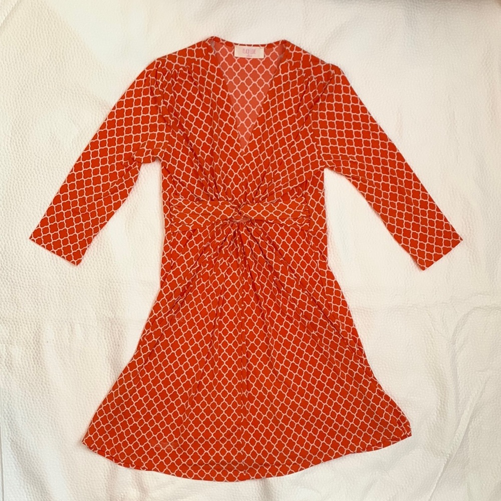 NWOT Boutique orange dress